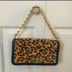 Leopard Print BCBGMAXAZARIA shoulder bag